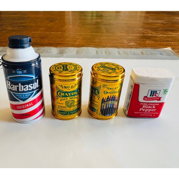 Set of 4 Zuru Mini Brands Grocery Capsule - Crayola Barbasol McCormick Dollhouse - Picture 6 of 6